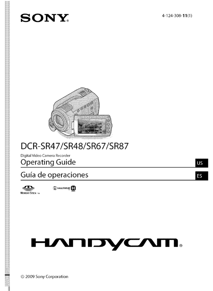 Sony Handycam DCR-SR67 operating guide