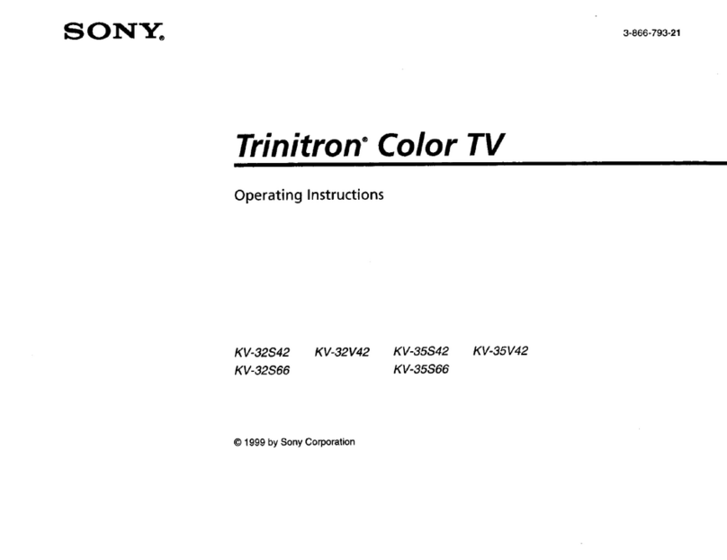 Sony KV-32V42 User manual