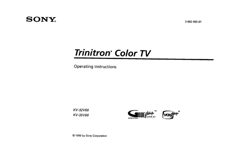 Sony KV-32V68 User manual