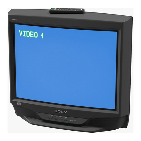 Sony Trinitron KV-27S42 User manual