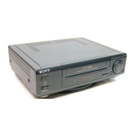 Sony SLV-690HF - Video Cassette Recorder User manual