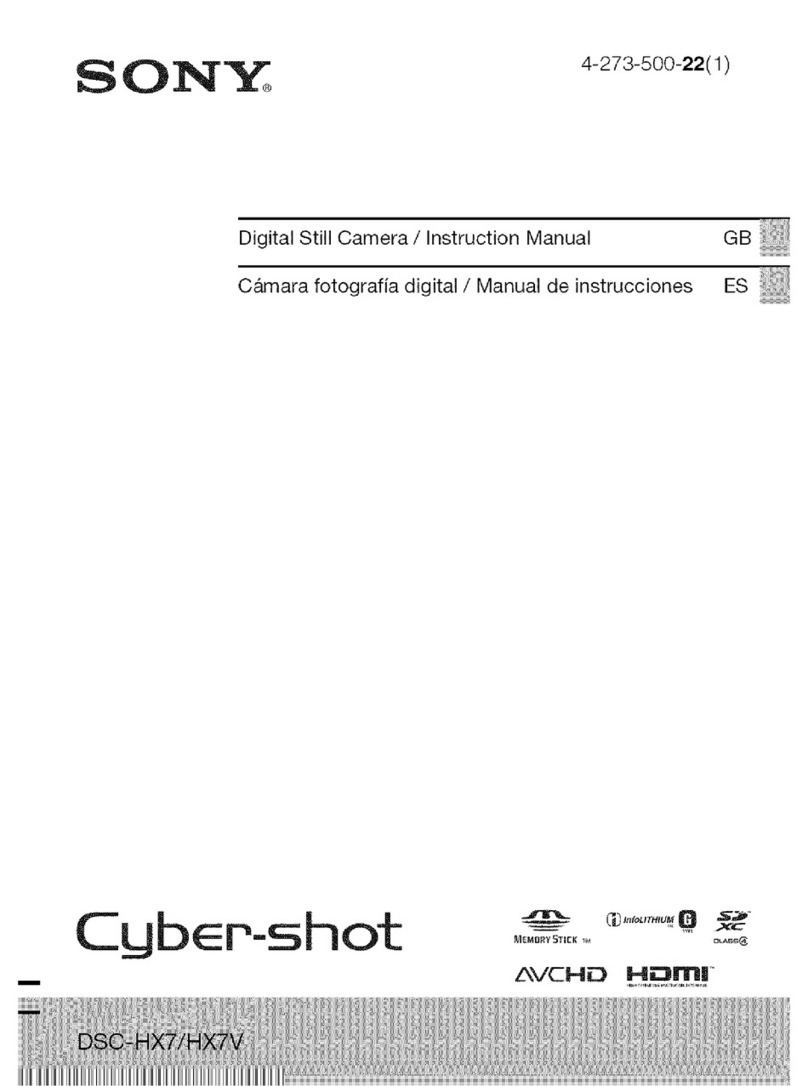 Sony Cyber-shot DSC-HX7 User manual