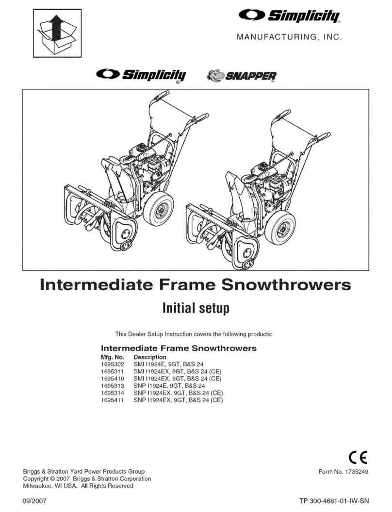 Simplicity 1695311 Manual