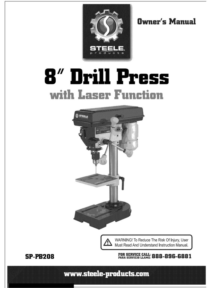 STEELE PRODUCTS SP-PB208 owner's manual