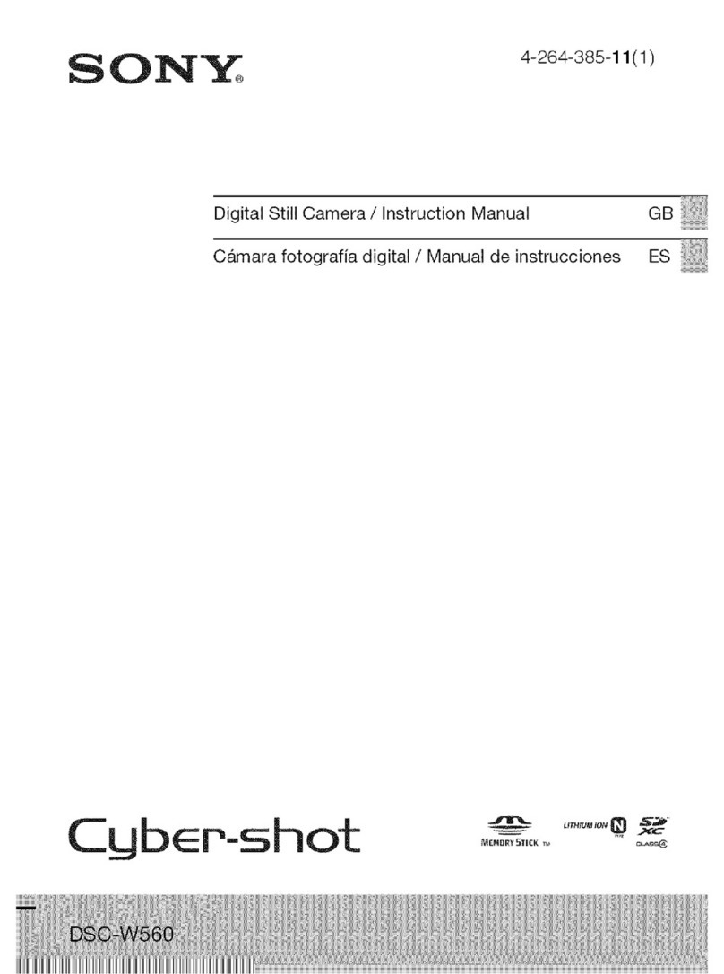 Sony Cyber-shot DSC-W560 User manual