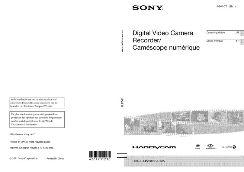 Sony DCR-SX45 Handycam® User manual