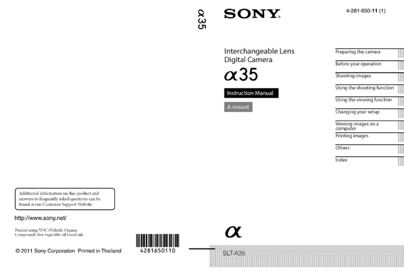 Sony SLT-A35 User manual