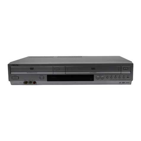 Sony SLV-D271P - Dvd/vcr Combo User manual