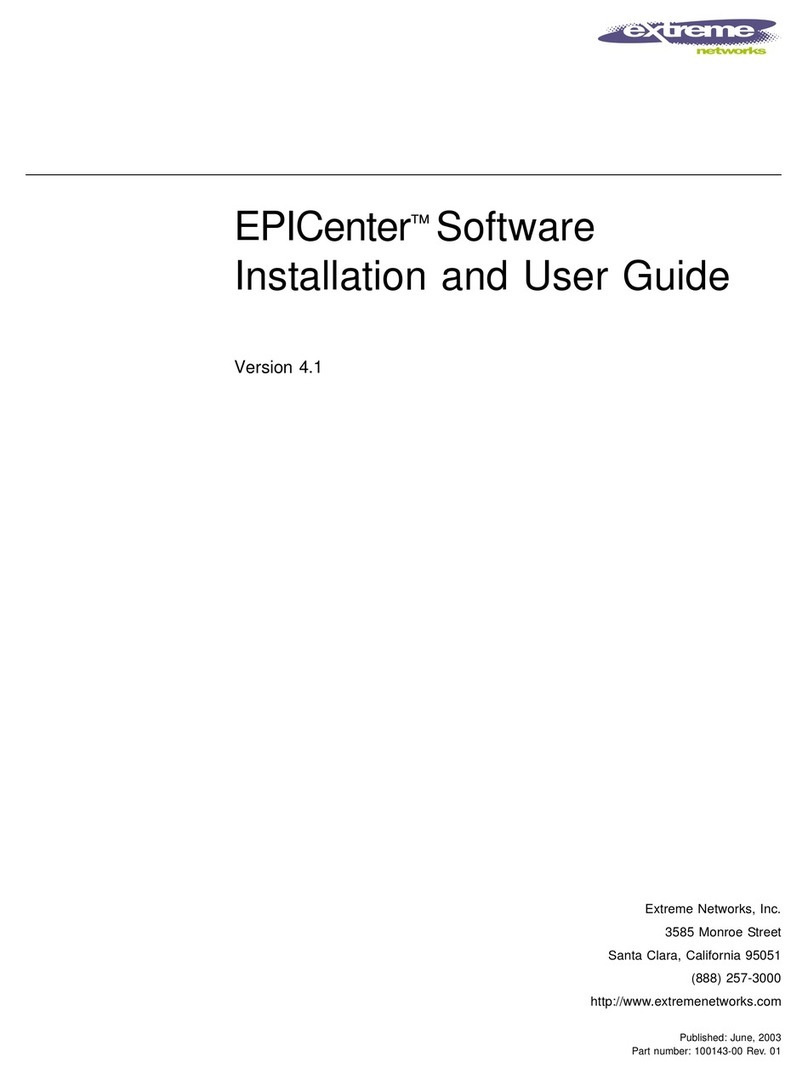 Extreme Networks EPICenter Guide Firmware update