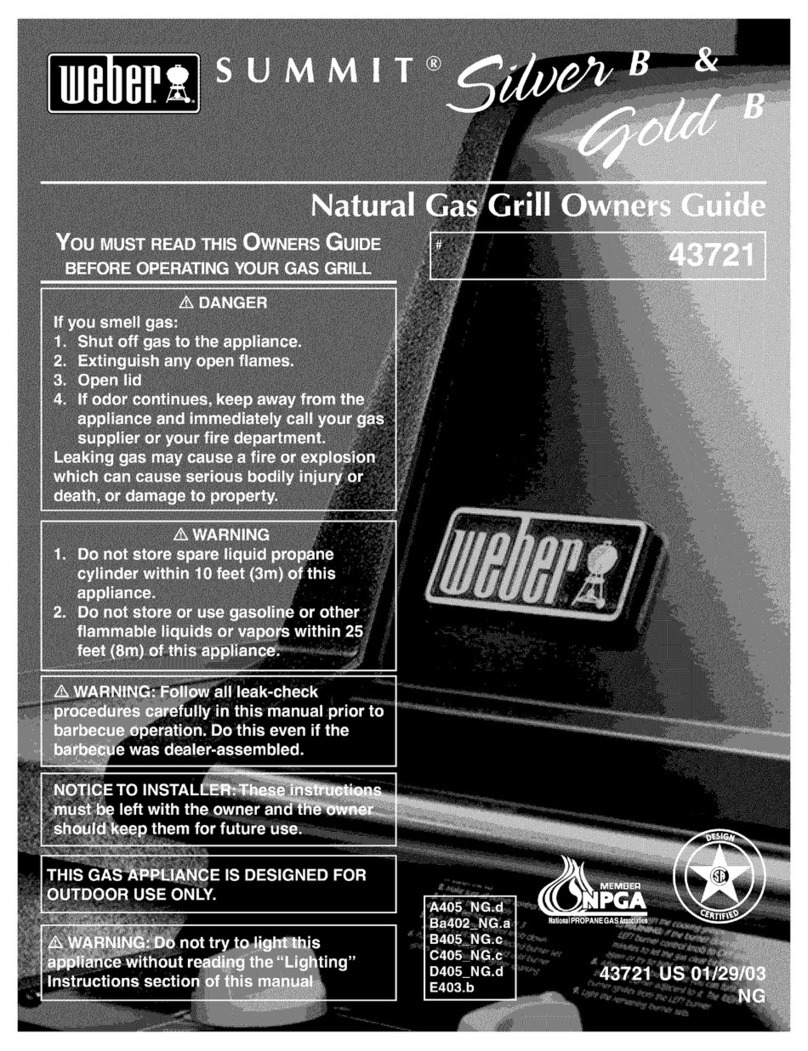 Weber SUMMIT SILVER B User manual