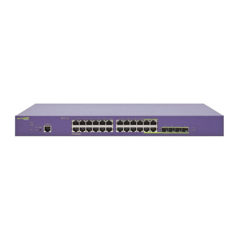 Extreme Networks EAS 200-24p Switch Hardware installation manual