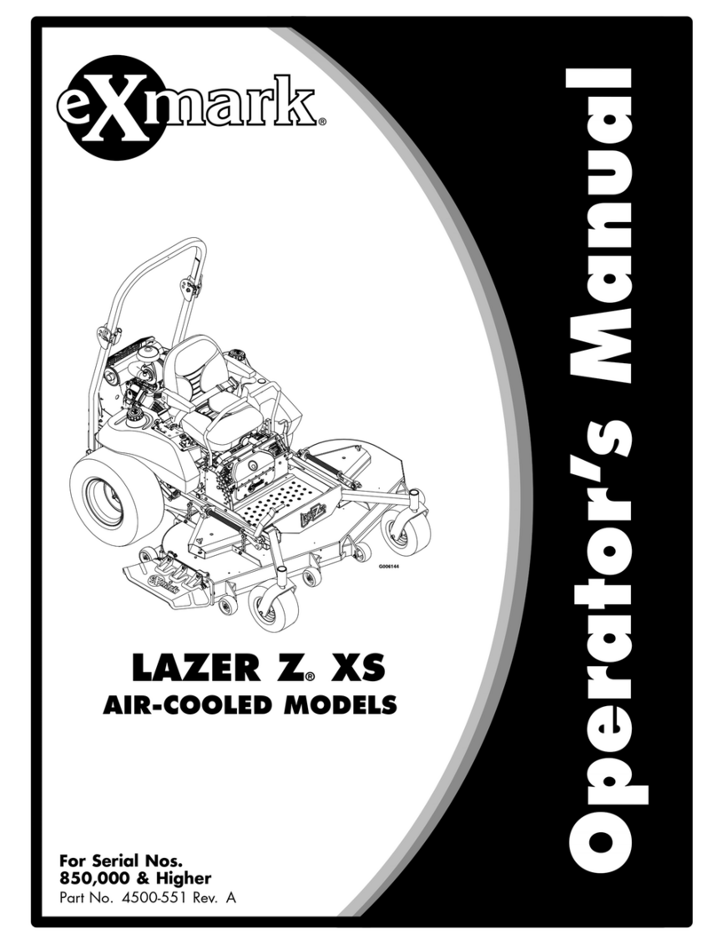 Exmark Lazer Z XS User manual