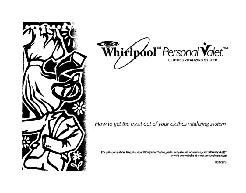 Whirlpool PVWS600LY0 User manual Whirlpool PVWS600LY0 User manual