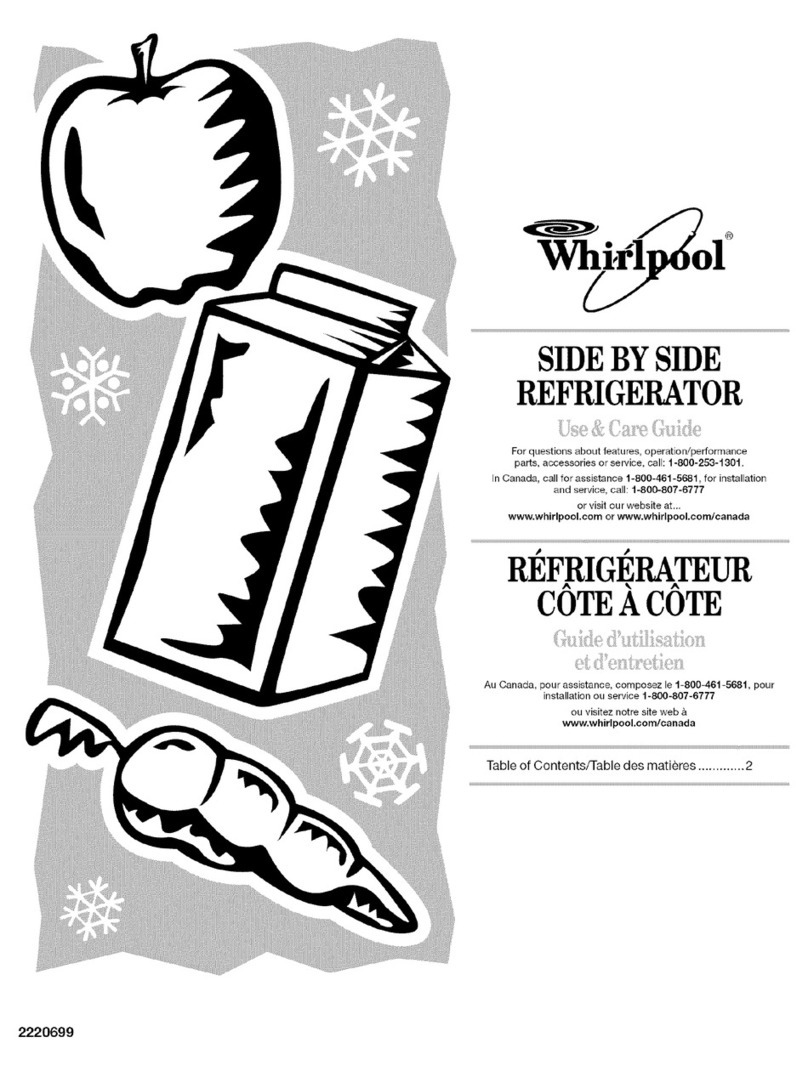 Whirlpool GD2LHGXLB03 User manual