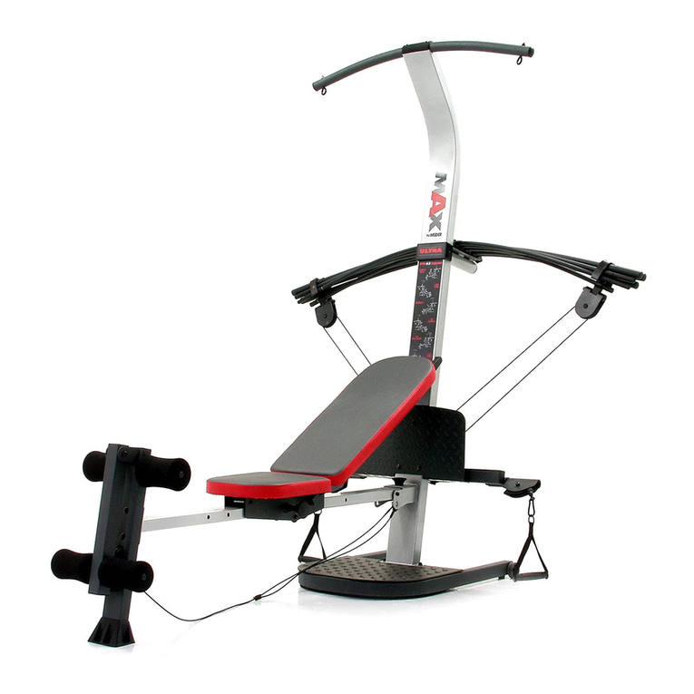 Weider MAX XP400 user manual
