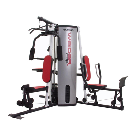 Weider PRO 4900 user manual