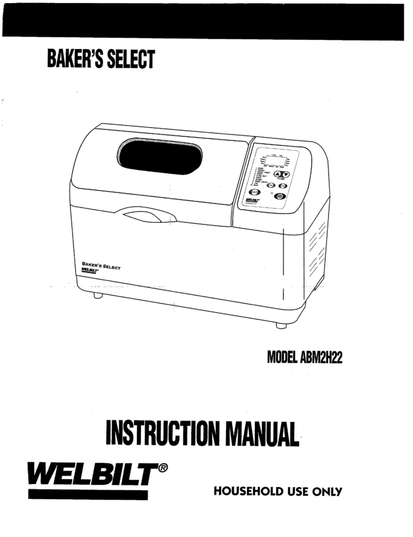 Welbilt Baker's Select ABM2H22 instruction manual