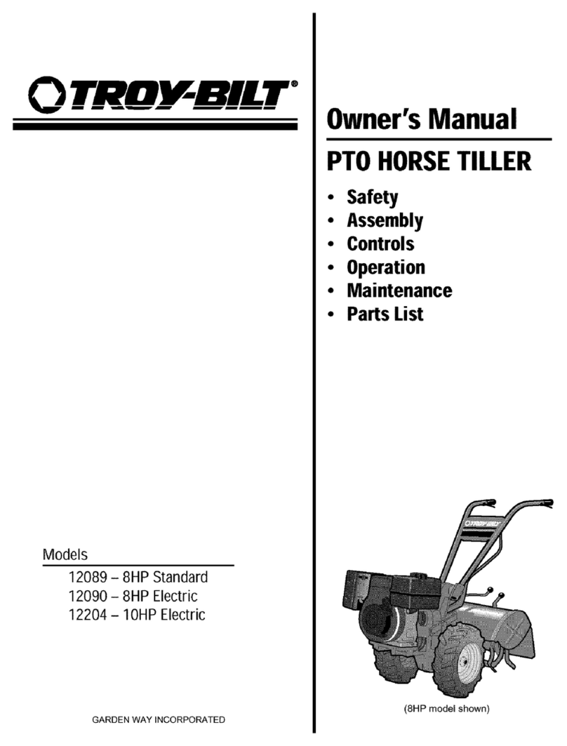 Troy-Bilt 12090 owner's manual