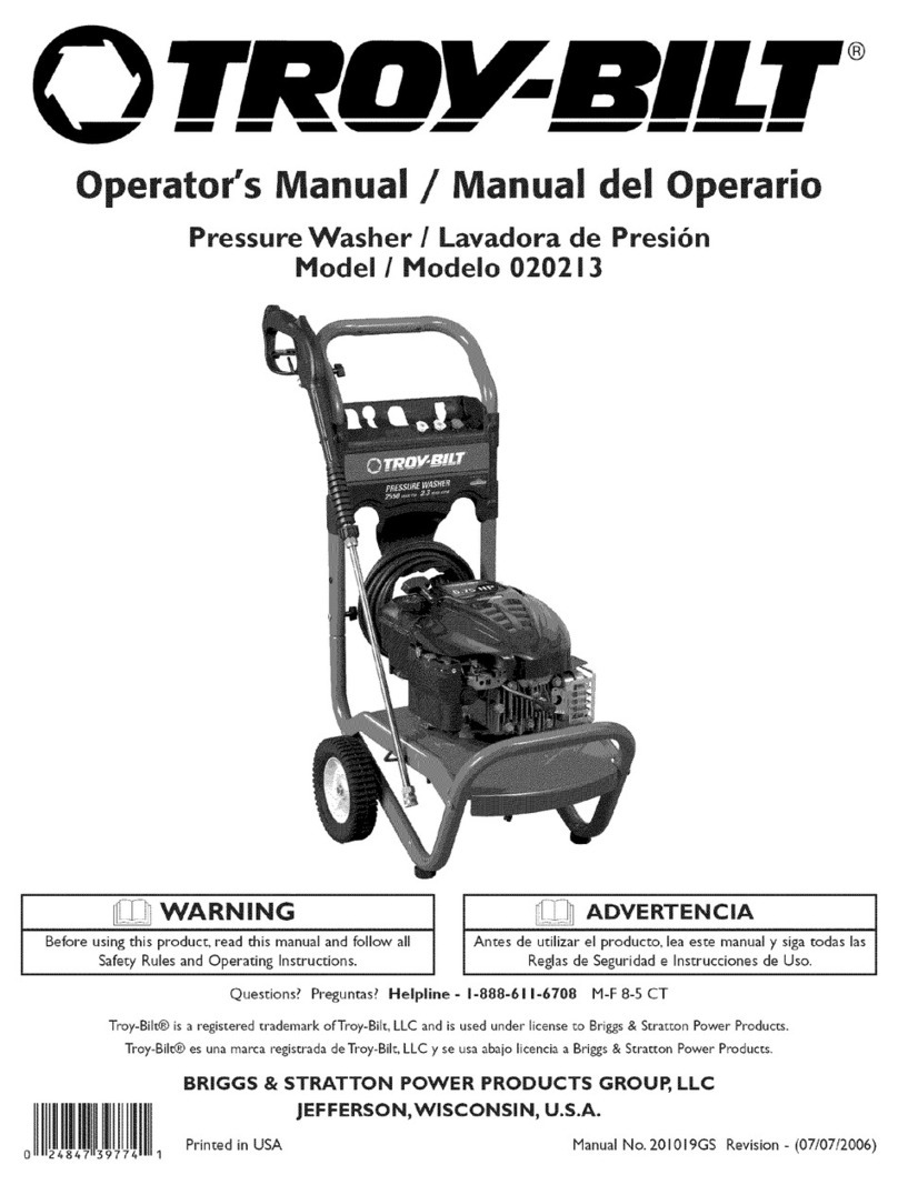 Troy-Bilt 20213 Operator's manual