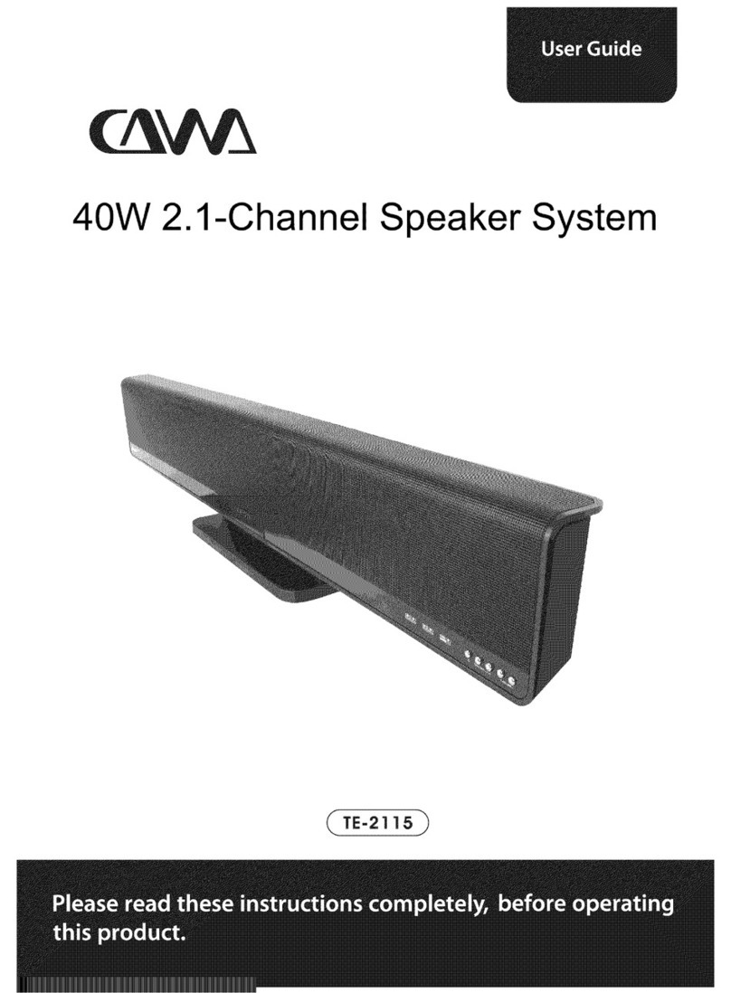 CAWA TE-2115 user guide