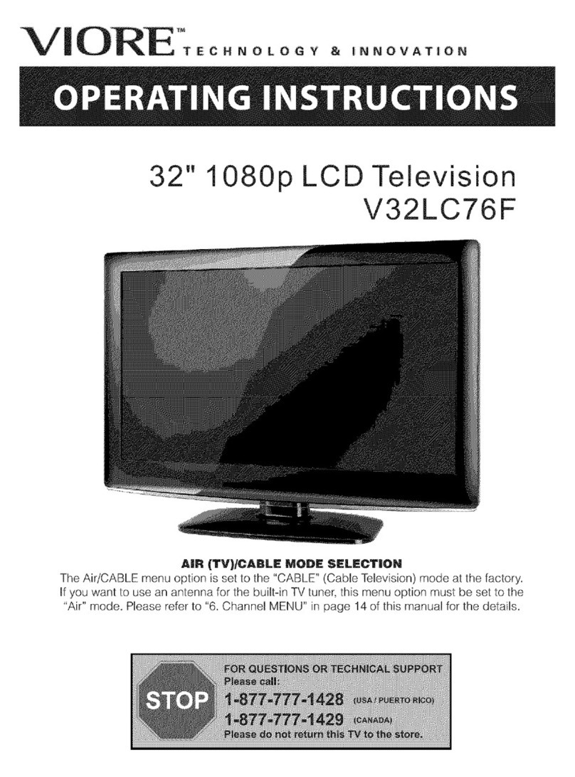 VIORE V32LC76F User manual VIORE V32LC76F User manual
