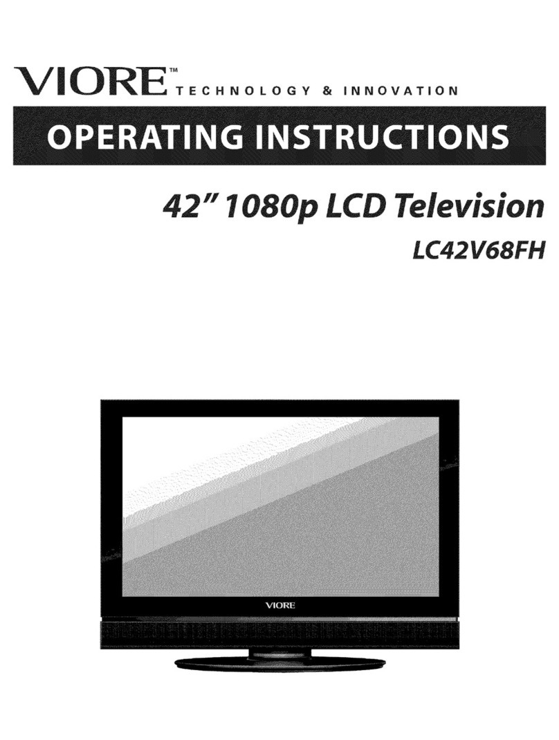 VIORE LC42V68FH User manual