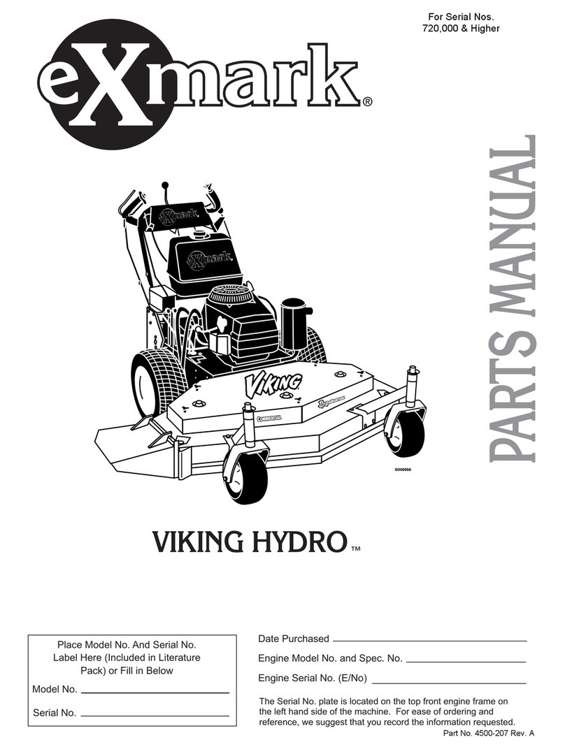Exmark VIKING HYDRO User manual