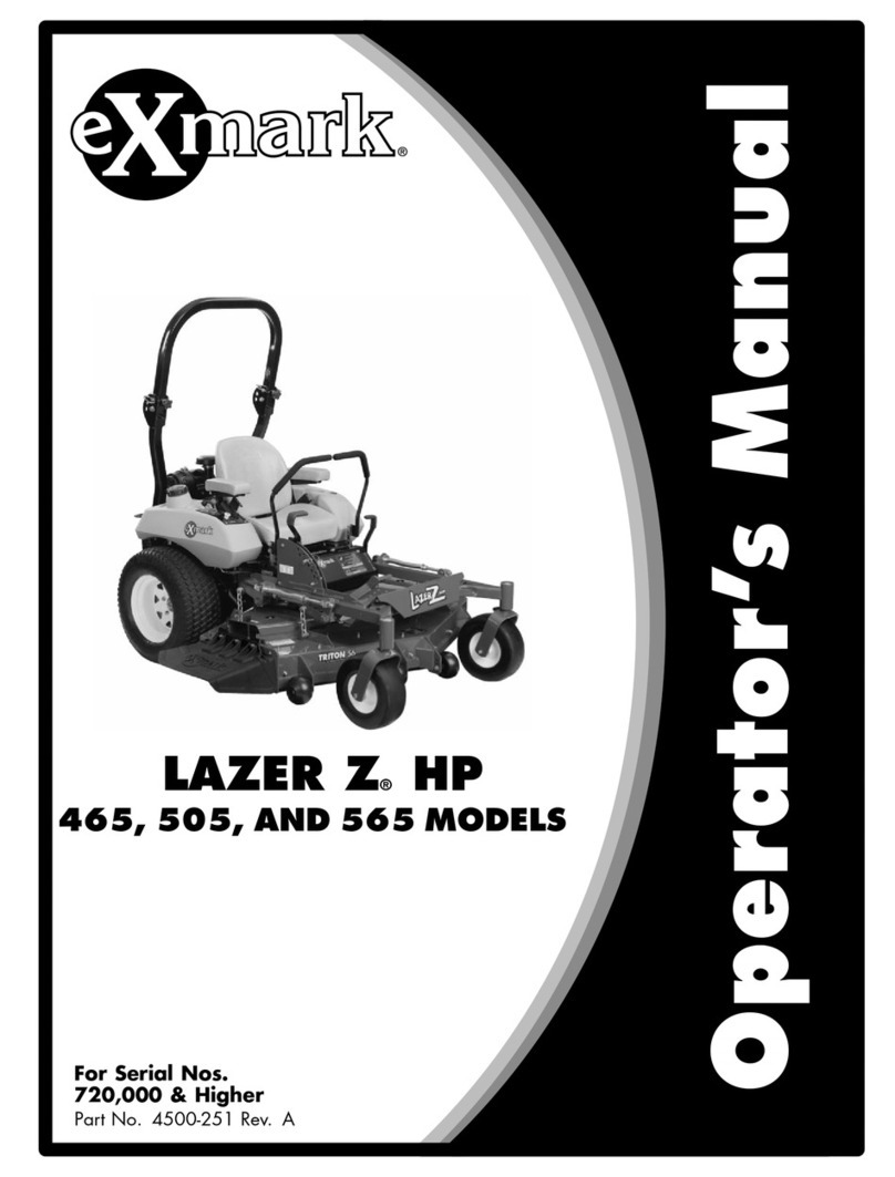 Exmark Lazer Z HP 465 User manual
