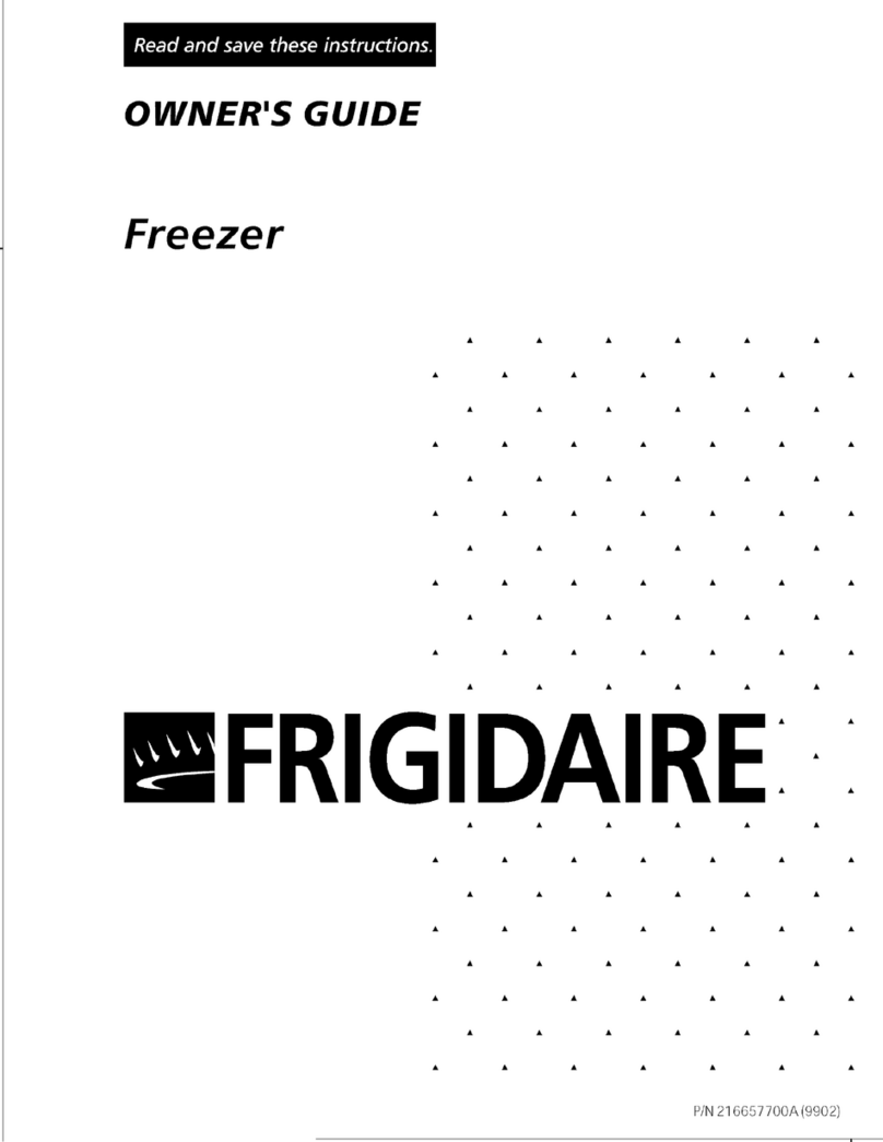 Frigidaire MFU17F3GW4 User manual
