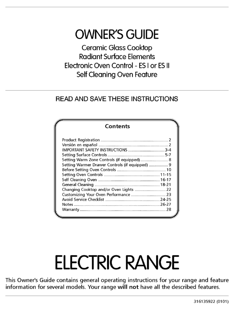 Frigidaire MEF361BHDB User manual