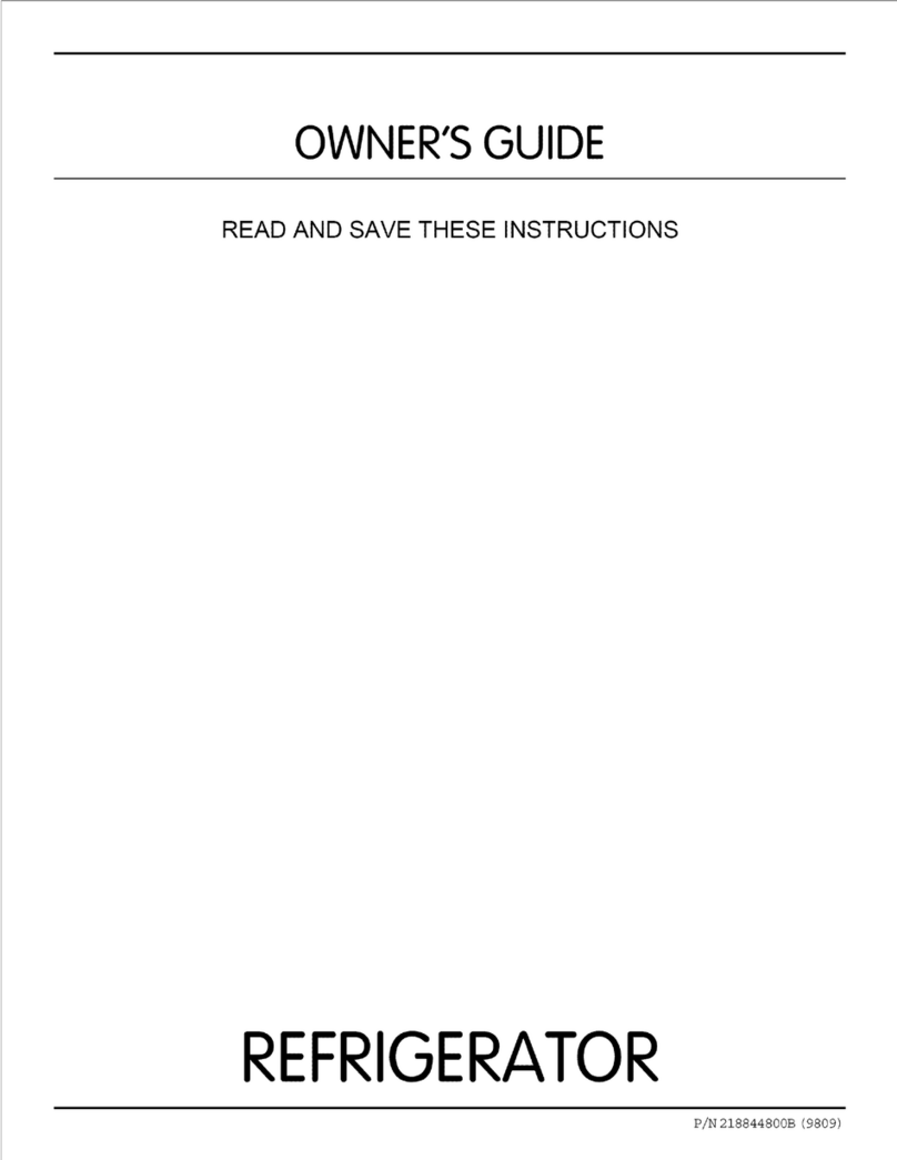 Frigidaire MRS20WRGW User manual