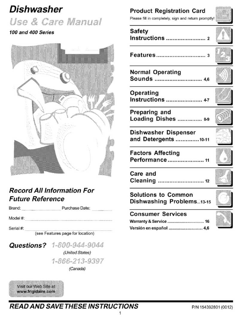 Electrolux MDB421RHS2 User manual