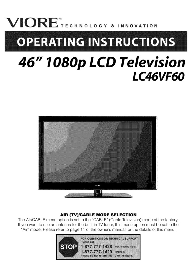 VIORE LC46VF60 User manual