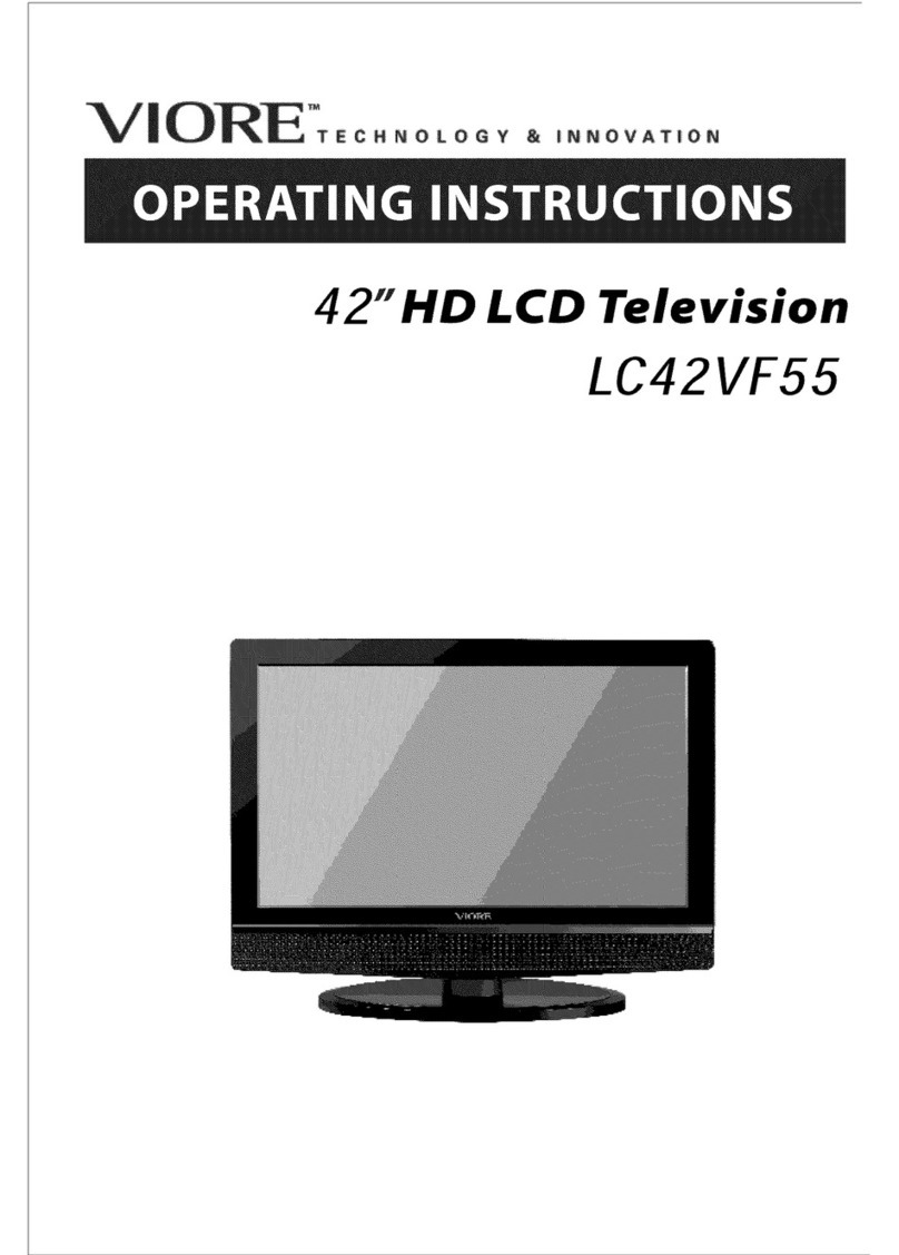 VIORE LC42VF55 User manual VIORE LC42VF55 User manual
