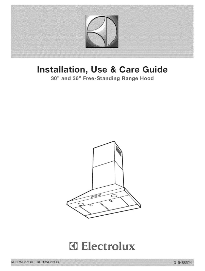 Electrolux RH36WC55GSA User manual Electrolux RH36WC55GSA User manual