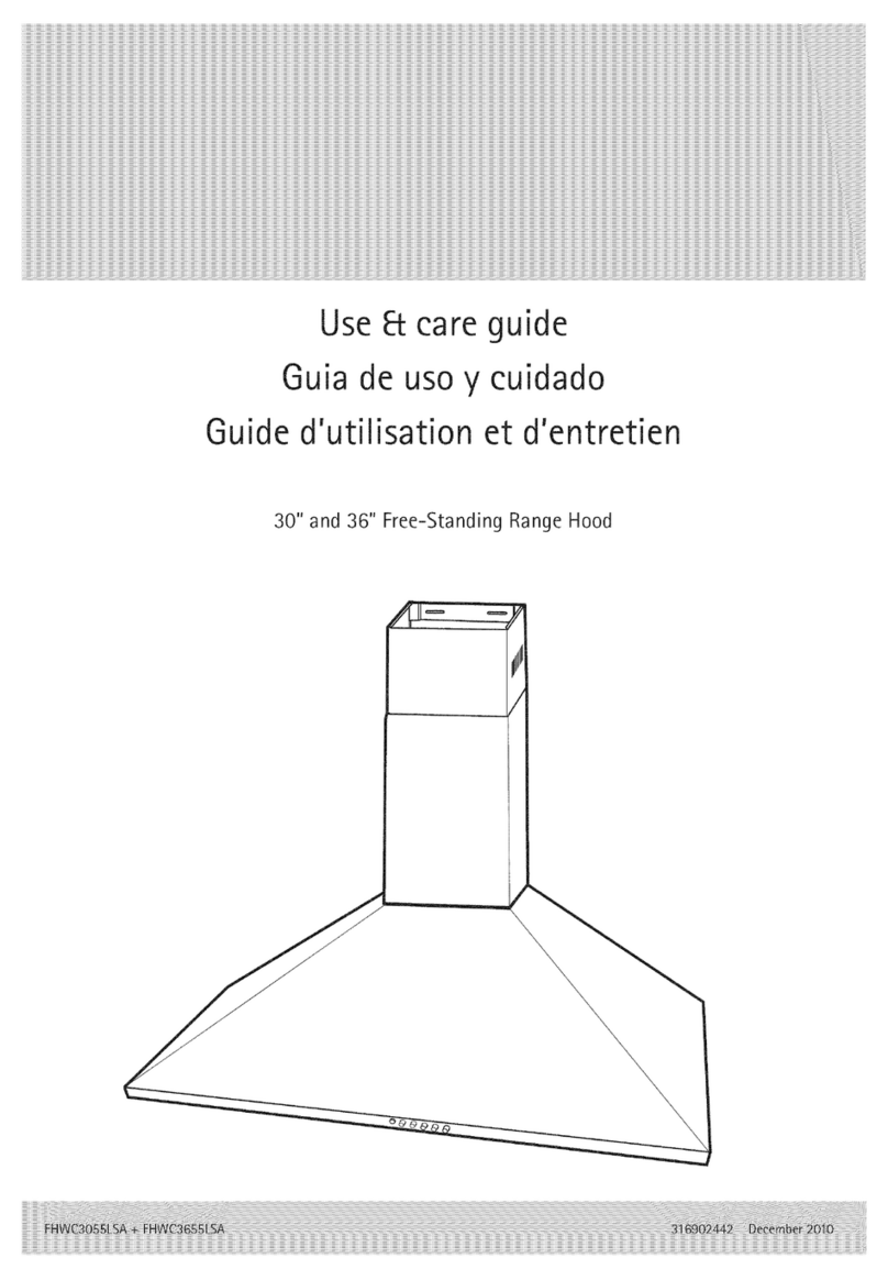 Electrolux FHWC3055LSA User manual