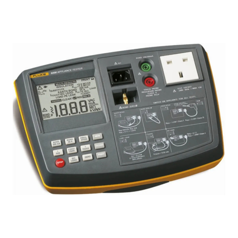 Fluke 6200 user manual
