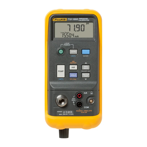 Fluke 719 Series user manual
