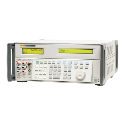 Fluke 5522A Operators Operator's manual