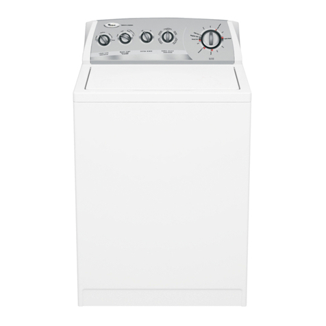 Whirlpool WTW5800SG0 Cycle descriptions