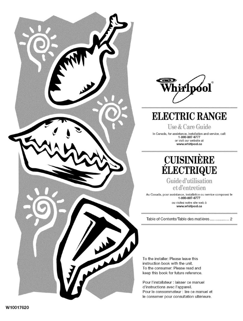 Whirlpool WERE3000PB5 Use & care guide