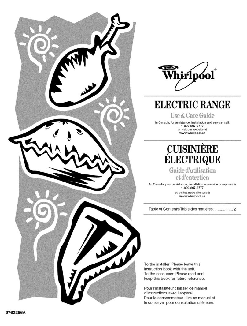 Whirlpool WERE3000PQ4 Use & care guide