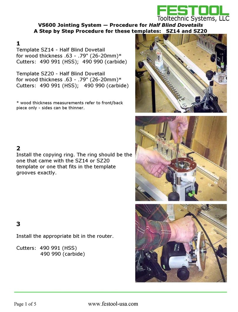 Festool VS-600 Manual
