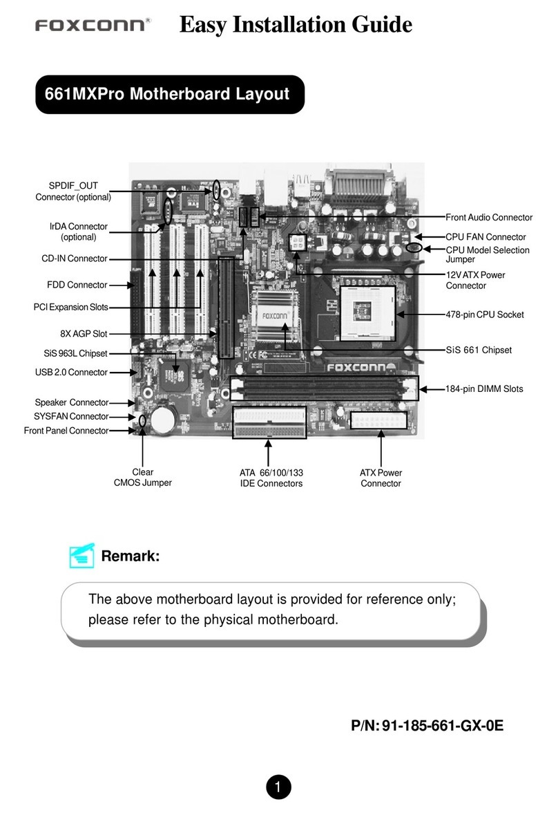 Foxconn 661MXPro Easy installation guide