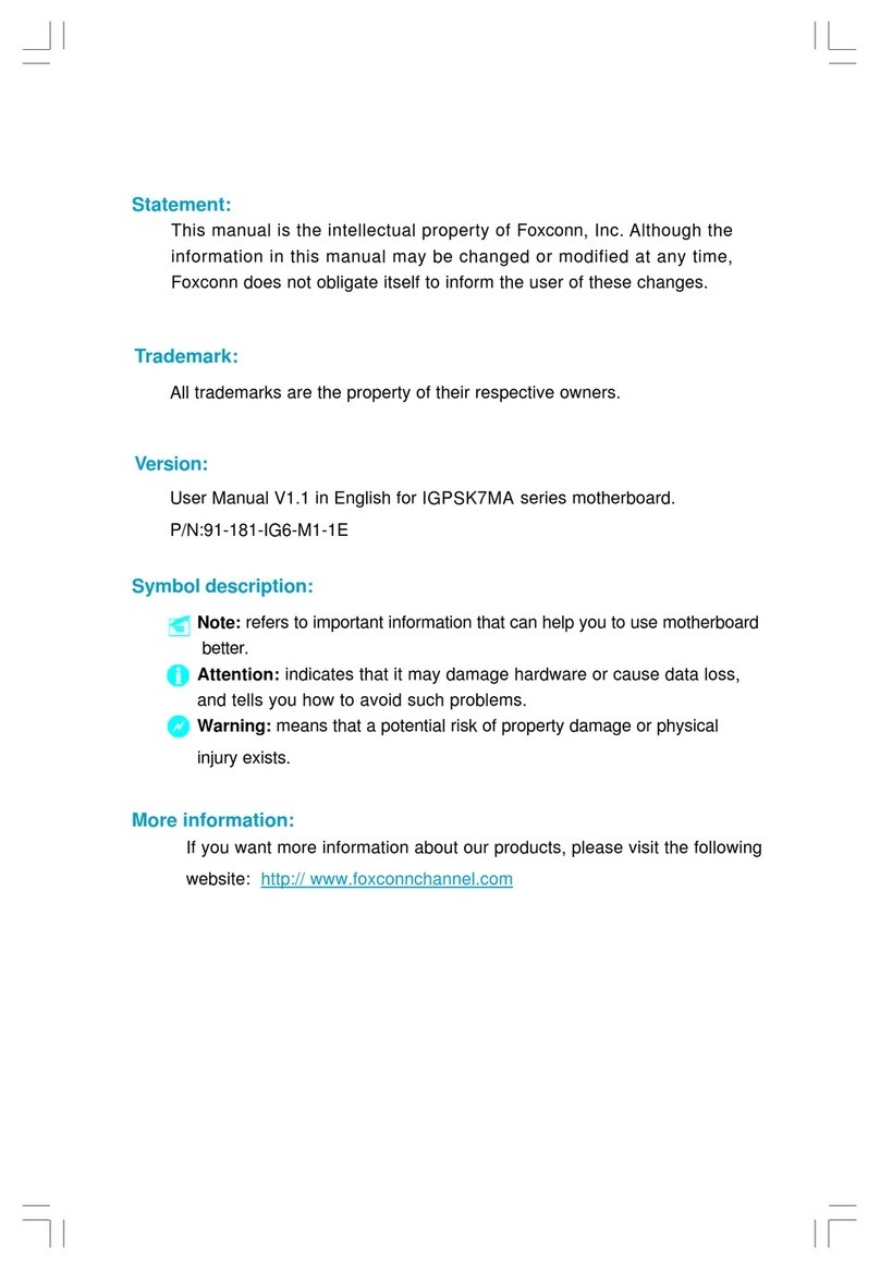 Foxconn IGPSK7MA series user manual