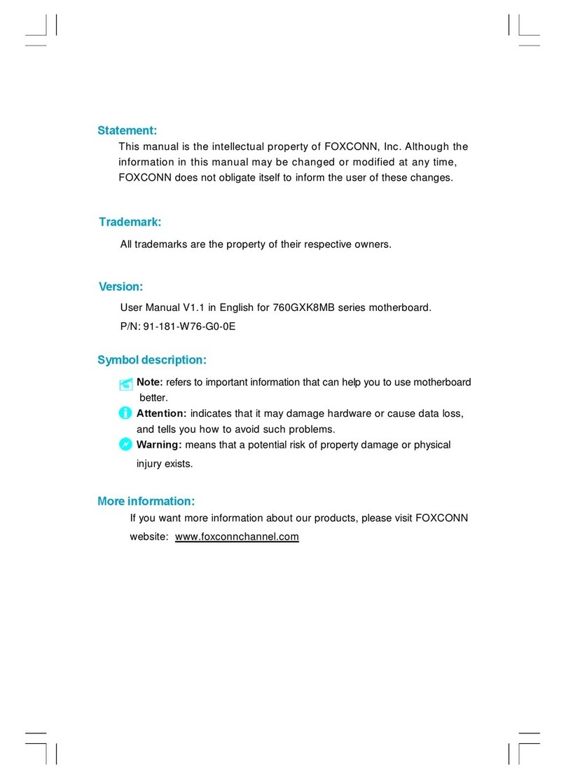 Foxconn 760GXK8MB series user manual