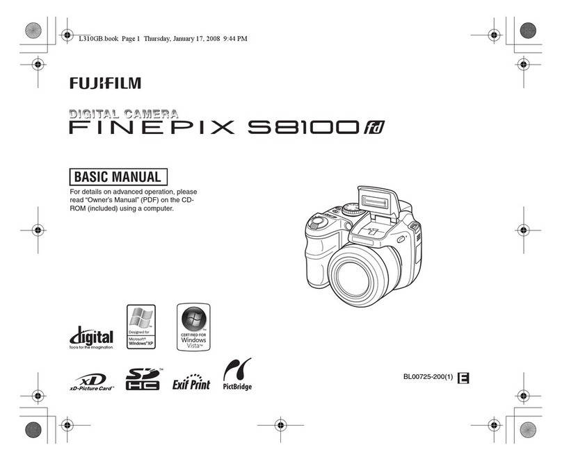 FujiFilm FinePix S8100fd Basic Manual