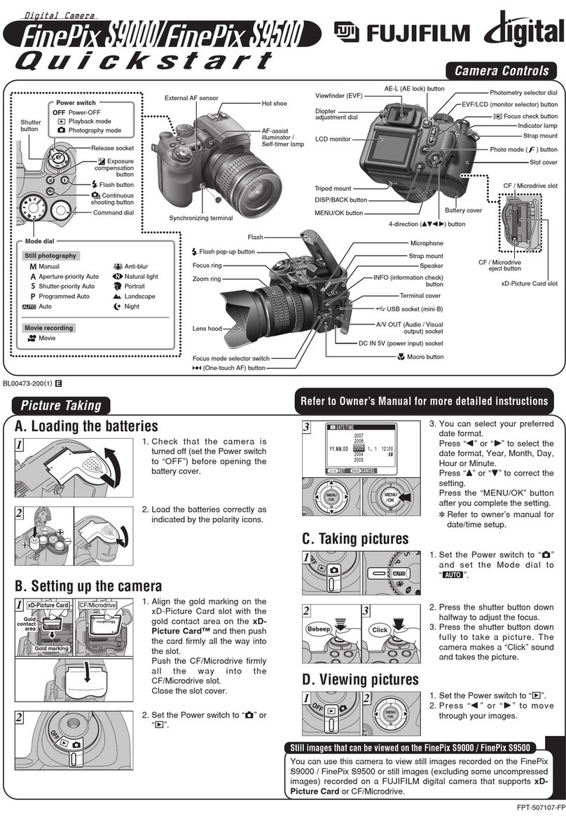 FujiFilm FinePix S9500 User manual