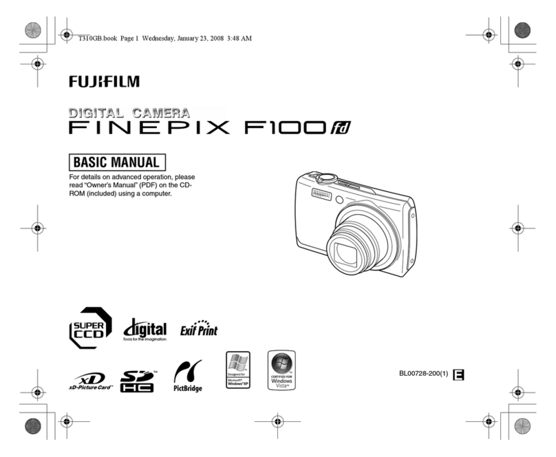 FujiFilm FinePix F100fd Installation guide