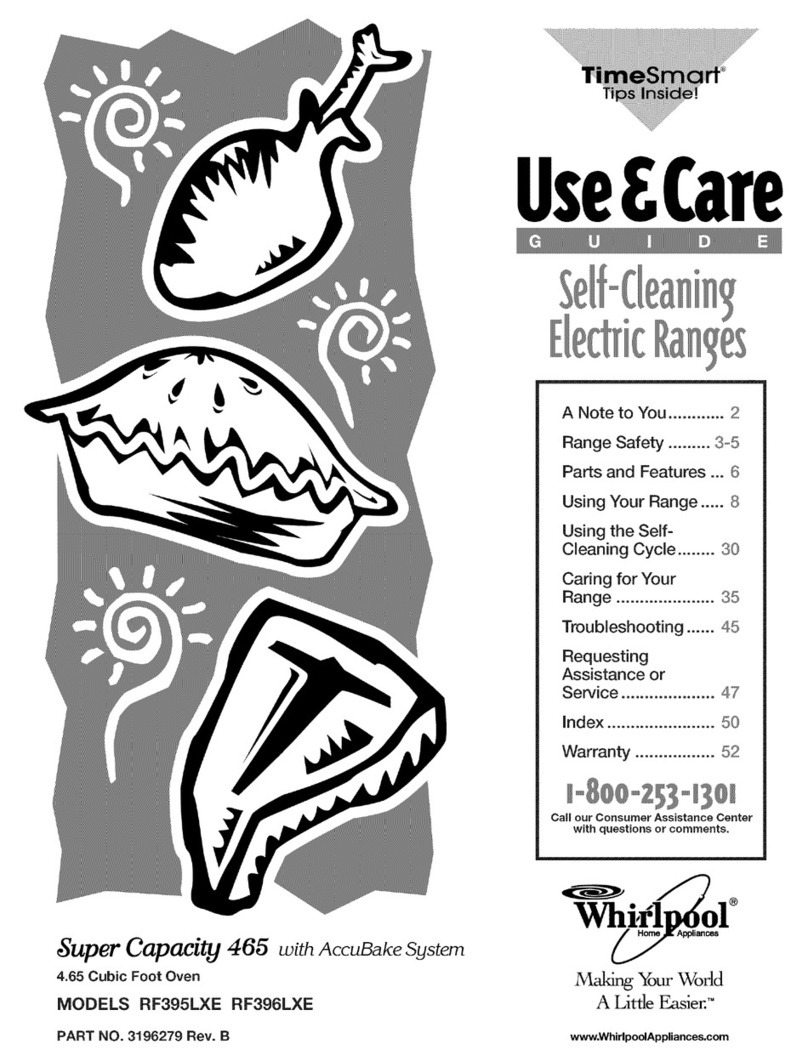 Whirlpool RF386PXEQ1 Use & care guide Whirlpool RF386PXEQ1 Use & care guide